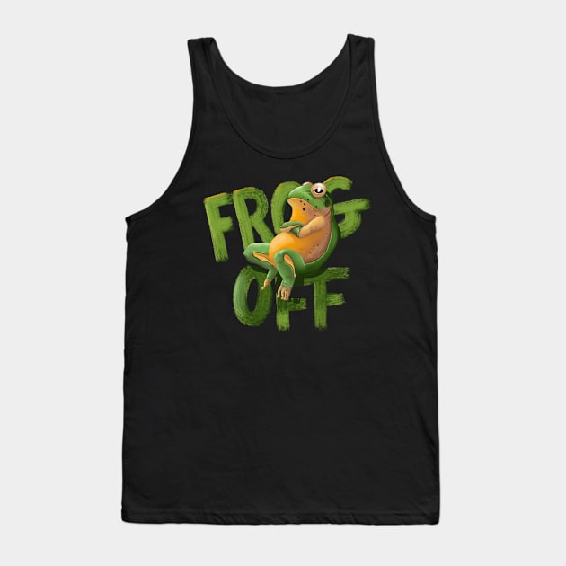 Frog off Tank Top by Mansemat